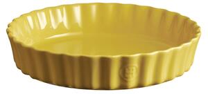 Emile Henry Hluboká koláčová forma, Ø 24,5 cm, žlutá Provence 906024