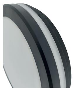 LED Stropní svítidlo se senzorem pohybu LED/20W/230V 3000/4000/6500K IP54 antr