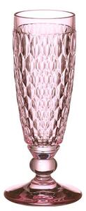 Villeroy & Boch Boston Coloured Rose sklenice na šampaňské, 0,145 l 11-7309-0074