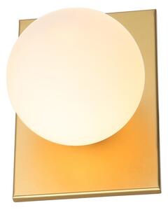 Italux MBM-4597/1 GD nástěnné svítidlo 1x25W | G9 - zlatá, bílá