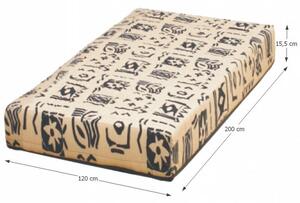 Pružinová matrace Vitro 200x120 cm. Lehká, kvalitní, pružná a prodyšná matrace s bonellovými pružinami. 751826