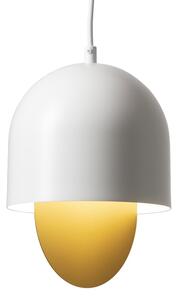 Innolux Závěsná lampa Aarre M, bílo-zlatá