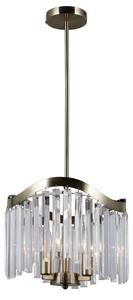 Italux PND-44544-3 závěsné stropní svítidlo Sabriga 3x40W | E14 | IP20 - barva bronzová