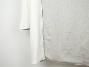 Snový svět Lněná deka s beránkem - oatmeal Rozměr: 145 x 210 cm
