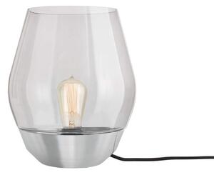 New Works Stolní lampa Bowl Table Lamp. stainless steel / light smoked glass 20512