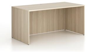 Kancelářský psací stůl FRAME, 160x80 cm, dub přírodní