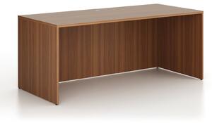 Kancelářský psací stůl FRAME, 180x80 cm, ořech