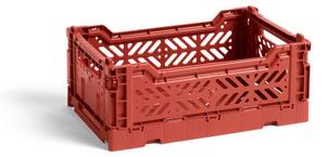 HAY Úložný box Crate S, terracotta