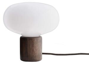 New Works Stolní lampa Karl-Johan Table Lamp, Smoked Oak w. White Opal Glass 20310