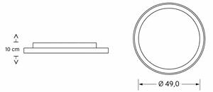 Brilagi - LED Stmívat. dětské stropní svítidlo ASTRO LED/68W/230V 3000-6000K +DO