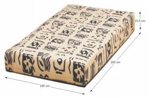 Pružinová matrace Vitro 200x180 cm. Lehká, kvalitní, pružná a prodyšná matrace s bonellovými pružinami. 752924