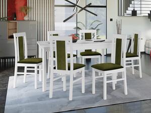 Rozkládací stůl se 6 židlemi - AL34, Barva dřeva: sonoma-L, Potah: 26x - Kronos 22 Mirjan24 5902928876086