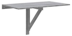 Nástěnný sklápěcí stůl šedá sonoma 100x60x56cm kompozitní dřevo