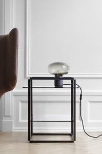 New Works Stolní lampa Karl-Johan Table Lamp, Black Marquina w. Smoked Glass 20311