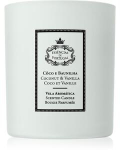 Essencias de Portugal + Saudade Natura Coconut & Vanilla vonná svíčka 180 g