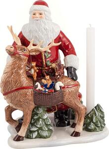 Villeroy & Boch Christmas Toys Memory svícen Santa se sobem, 30 cm 14-8602-6549
