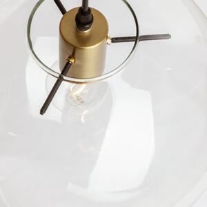 Skleněné závěsné světlo Nova Luce Mirale 30 cm