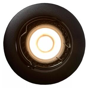 Lucide 11001/15/30 zápustné bodové svítidlo Focus 3x5W | LED GU10 | 3 x320lm | 3000K - žárovka je součástí balení, stmívaltené, černá, kruh
