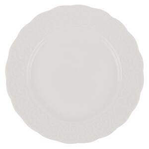 Jídelní sada 24 ks bílá/porcelán