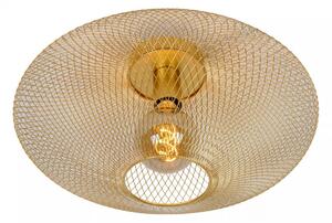 Lucide 21123/45/02 přisazené stropní svítilo Mesh 1x40W | E27 - mosazná, stmívatelné