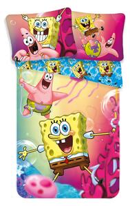 Mobytex Dětské povlečení Sponge Blue JF bavlna 1x140x200,1x70x90