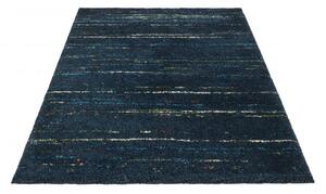 Vopi | Kusový koberec Highlights stripe 111 dark blue - 160 x 230 cm