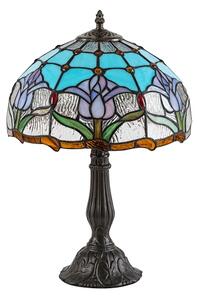 Brilagi - Tiffany vitrážová stolní lampa LORAS 1xE27/40W/230V