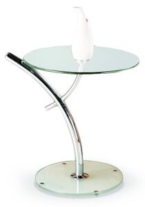 Konferenční stolek Ramel (chrom + transparentní). 769323