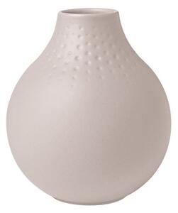Villeroy & Boch Collier Beige porcelánová váza Perle, 12 cm 10-1686-5516