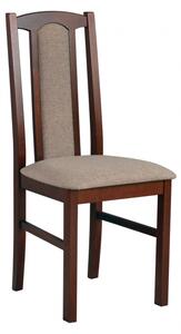 Drewmix jídelní sestava DX 11 + odstín dřeva (židle + nohy stolu) sonoma, odstín lamina (deska stolu) ořech světlý, potahový materiál látka