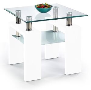 Konferenční stolek Diamond H Kwadrat (bílá). Vlastní profesionální přeprava až k Vám domů 770844