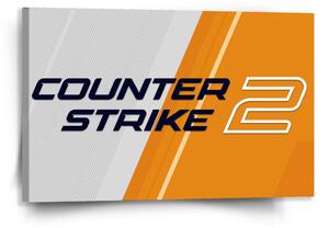 Sablio Obraz Counter Strike 2 Oranžová - 120x80 cm