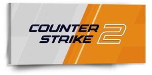 Sablio Obraz Counter Strike 2 Oranžová - 110x50 cm