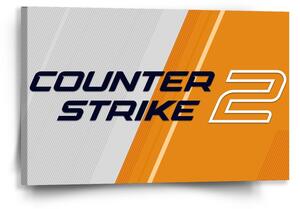 Sablio Obraz Counter Strike 2 Oranžová - 60x40 cm