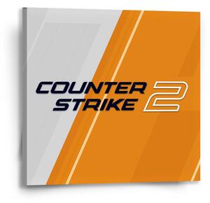 Sablio Obraz Counter Strike 2 Oranžová - 50x50 cm