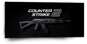 Sablio Obraz Counter Strike 2 AK - 110x50 cm