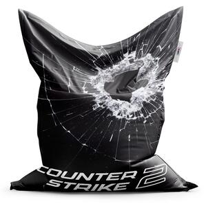 Sablio Sedací vak Classic Counter Strike 2 Průstřel - 150x100 cm
