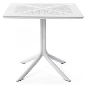 NARDI Plastový stůl CLIP X Odstín: Tortora, Rozměr: 80x80 cm