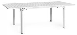 NARDI Plastový rozkládací stůl ALLORO Odstín: Bianco, Rozměr: 210x100x73 cm + 70 cm