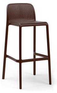 NARDI Plastová barová židle BORA Odstín: Rosso