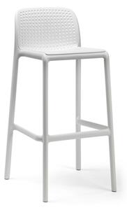 NARDI plastová barová židle BORA Odstín: Bianco - Bílá