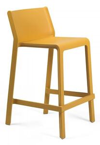 Nardi Plastová barová židle TRILL s nižším sedem Odstín: Bianco - Bílá