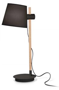 Ideal Lux 272238 stolní svítidlo Axel tl1 1x60W | E27 - kabelový spínač, černá