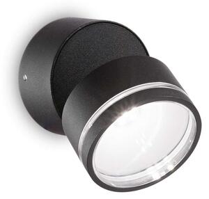 Ideal Lux 285504 LED venkovní nástěnné svítidlo Omega Ap Square 1x7W | 650lm | 4000K | IP54 - černá