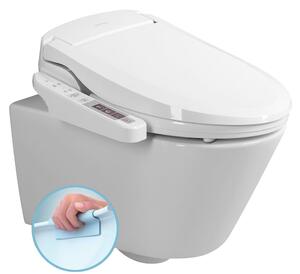 Sapho AVVA závěsné WC s elektronickým bidetem BLOOMING EKO PLUS
