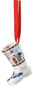Rosenthal Porcelánová Mini botička motiv Děti a ptačí strom, Vánoční dárky, 5,2 cm 02249-727364-27829
