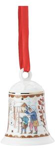 Rosenthal Porcelánový Zvonek na stromeček, Vánoční dárky, 7 cm 02250-722826-27920