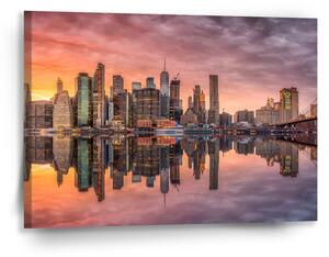 Sablio Obraz New York Západ slunce - 90x60 cm