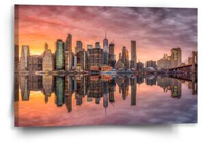 Sablio Obraz New York Západ slunce - 60x40 cm
