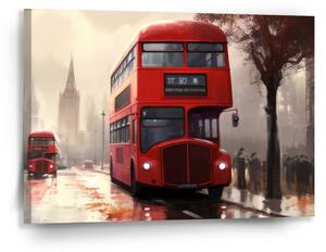 Sablio Obraz Londýn Double-decker 1 - 90x60 cm